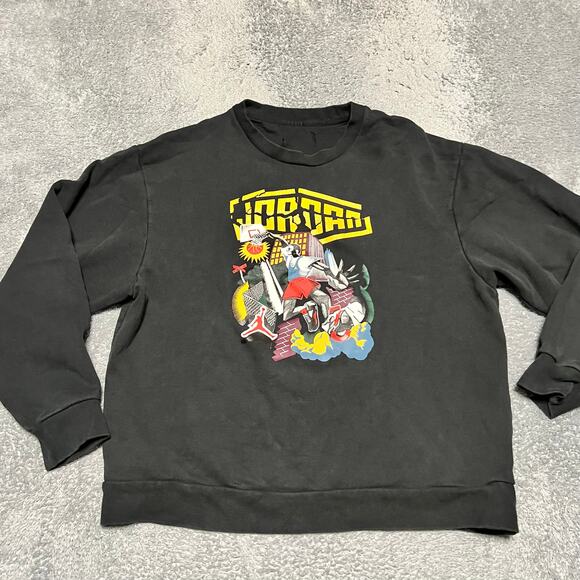 Air Jordan Other - Nike Air Jordan Sweatshirt Mens XL Sport DNA Hybrid Fleece Crew DC9615 Black